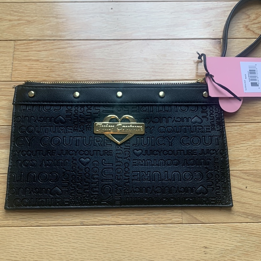 JUICY COUTURE NWT BEAUTIFUL WRISTLET, GOLD METAL STUDS AND JUICY COUTURE